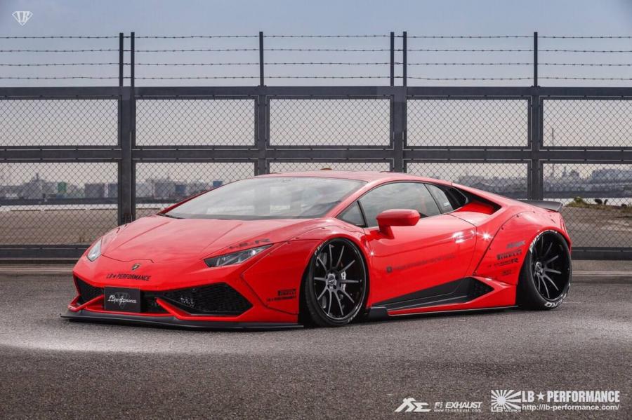 Lamborghini Huracan in Red by Liberty Walk '2015